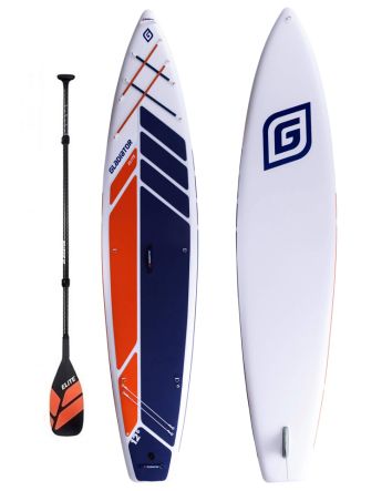 Gladiator Elite 12'6" x 32" Touring iSUP Pack # 01