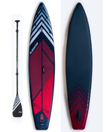 Gladiator Pro 12'6" x 32" Touring iSUP Pack # 01