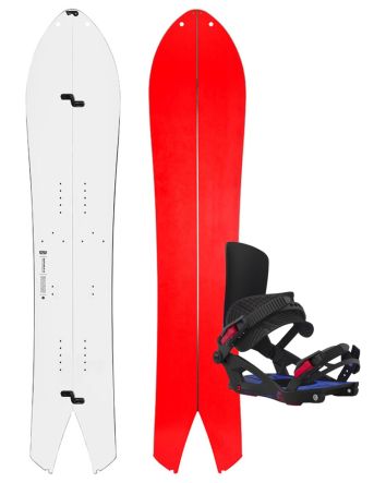 Korua Shapes Dart Split 162 + Union Charger Pro Forrest Shearer/Medium