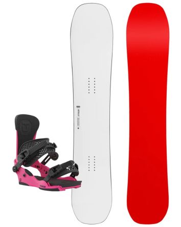 Korua Shapes Otto 157 + Union Force Hot Pink/Large