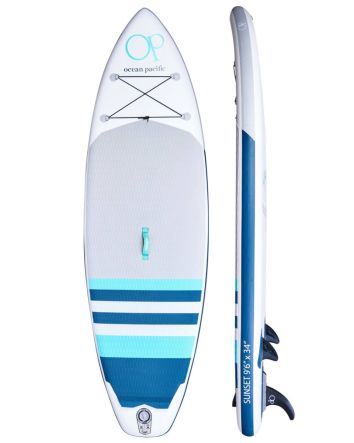 Ocean Pacific 9'6" Sunset White/Petrol iSUP Blank