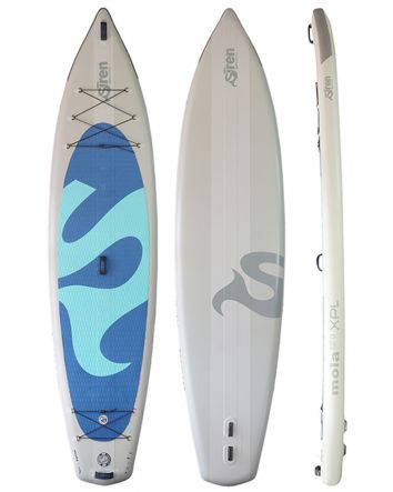 Siren 12'0" Mola XPL Grey/Blue iSUP Blank