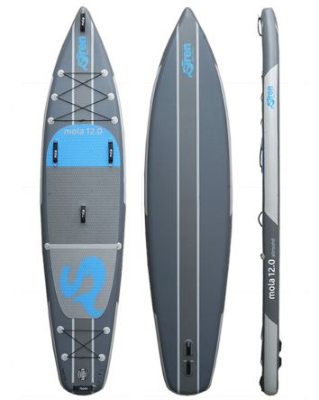 Siren 12'0" Mola XPL Grey iSUP Komplett