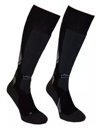 Viking Merino Socks Black/Grey 41-43